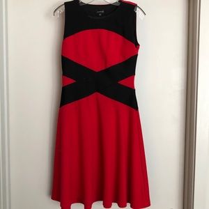 Black/Red Dress Perfect for Work or Holiday Party